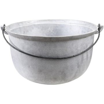 Ceaun Tuci din Aluminiu, 30 l, Fund Rotund