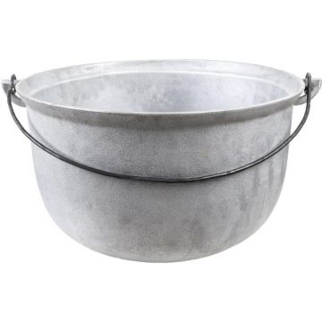 Ceaun Tuci din Aluminiu, 35 l, Fund Rotund