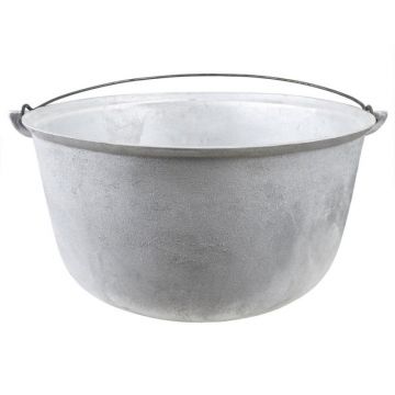 Ceaun Tuci din Aluminiu, 50 l, Fund Rotund