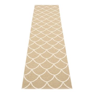 Covor tip traversă pentru interior și exterior bej 70x300 cm Kotte Sand – Pappelina