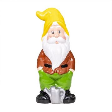 Decoratiune Gradina, Ceramica, Pitic, Inaltime 40 cm