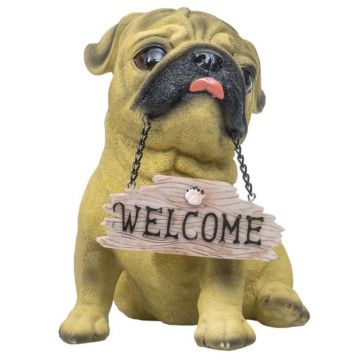 Decoratiune Gradina, Model Catel, din Rasina, Inaltime 20 cm