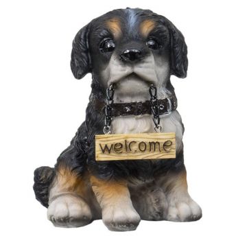 Decoratiune Gradina, Model Catel, Rasina, Inaltime 14 cm