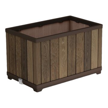 Ghiveci din plastic cu sistem de auto-irigare Deco Rectangle – Keter