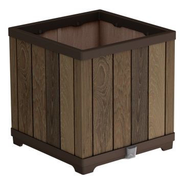 Ghiveci din plastic cu sistem de auto-irigare Deco Square – Keter