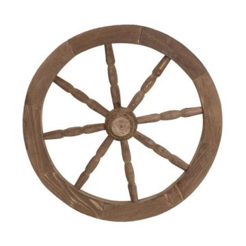 Roata Decorativa, Diametru 47 cm, Lemn