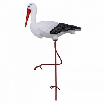 Set 2 x Decoratiune pentru Gradina, Barza, 83 cm