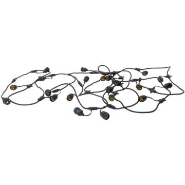 Set 2 x Ghirlanda Decorativa Exterior, 20 Becuri E27, 10 m