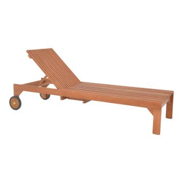 Sezlong Sunnie  lemn meranti Natural 200x65x35cm