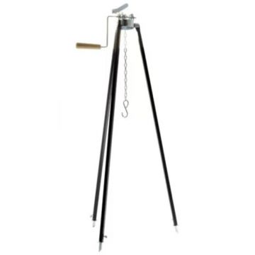 Suport Reglabil pentru Ceaun, cu Scripete, Inaltime 180 cm, Perfect Home