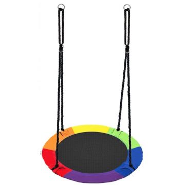 Leagan tip cuib 100cm, inaltime reglabila, 150 kg, Multicolor