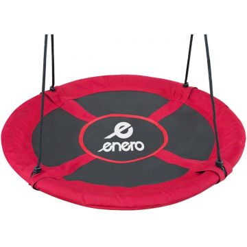 Leagan tip cuib, diametru XXL 110 cm, inaltime reglabila, maxim 150 kg, rosu