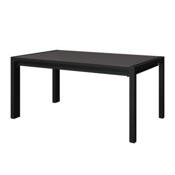 Masă Extensibilă din metal, sticlă,