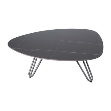 Măsuță de cafea pentru grădină cu blat din piatră 88x110 cm Alina – Garden Pleasure