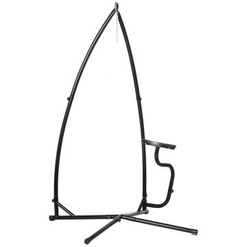 Outsunny Suport pentru Scaun Suspendat - Baza Scaun Suspendat - Tableta reglabila inclusa - Greutate maxima recomandata 120 Kg | Aosom Romania