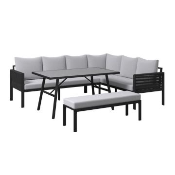 Set Dining Lounge 4 piese 240/185 cm