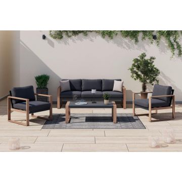Set Lounge 4 piese  202.8/72/78 cm