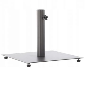 Suport baza pentru umbrele de gradina, din otel, 40x40 cm, 6 kg