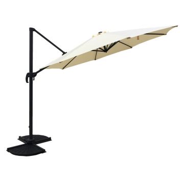 Umbrelă de soare crem 300x300 cm Deluxe – Garden Pleasure