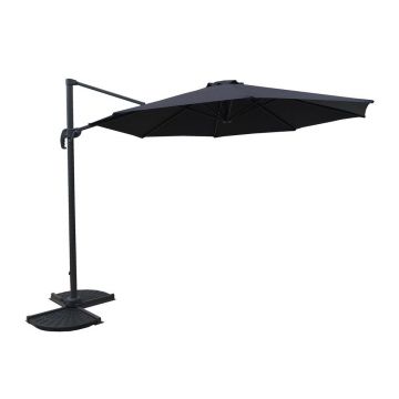 UmbrelÄde soare gri 300x300 cm Deluxe âGarden Pleasure