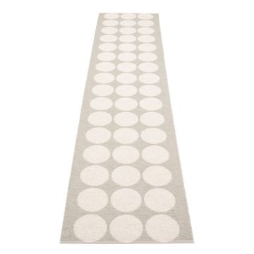 Covor tip traversÄpentru interior Èu0099i exterior bej/crem 70x320 cm Hugo Linen Vanilla âu0080Pappelina