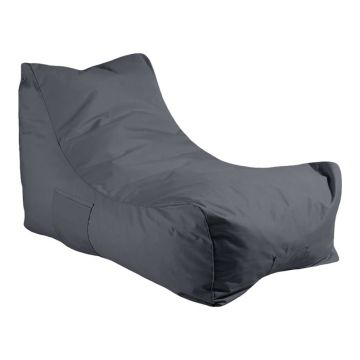 Fotoliu puf bean bag Otenda, gri, 67x110x65 cm