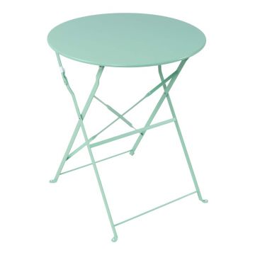 Masă de Grădină/Bistro, verde, 60x60x71 cm