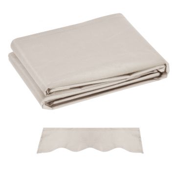 Outsunny Material de Înlocuire pentru Copertină Retractabilă, 282x250 cm, Gri | Aosom Romania