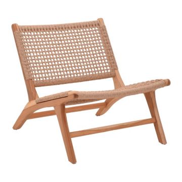 Scaun de Gradina Beatrice, natur, 65x78x68 cm