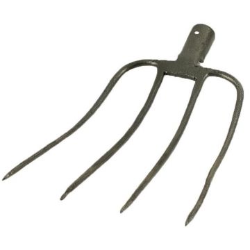 Set 2 x Capat din Otel pentru Furca, 4 Dinti