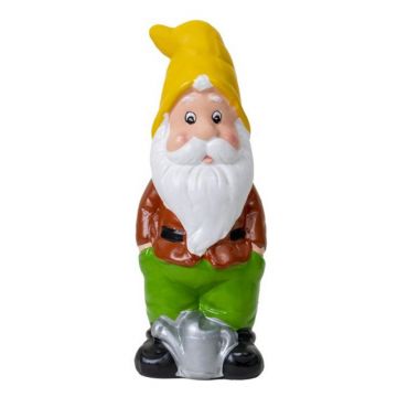 Set 2 x Decoratiune Gradina, Ceramica, Pitic, Inaltime 30 cm