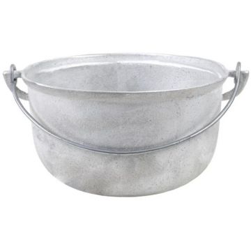 Ceaun din Aluminiu, Fund Rotund, Capacitate 2.5 l, Zilan