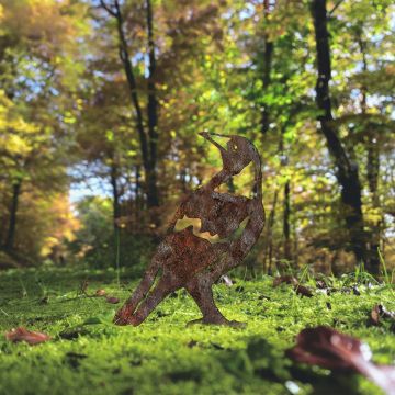 Obiect decorativ de grădină, Bird -A 01, 50x27 cm, Multicolor