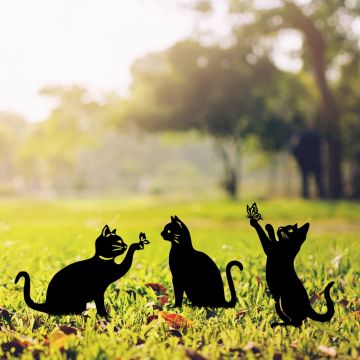 Obiect decorativ de grădină, Fam 06, Negru