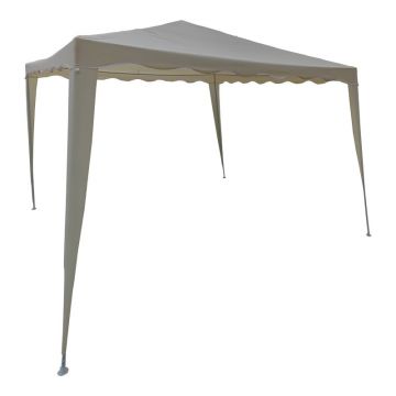 Pavilion de gradina, Gazebo, Bej, 300x300x250 cm