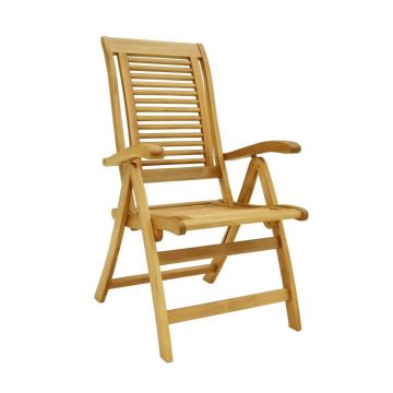 Scaun Gradina Hecht Camberet Royal Chair, Lemn Acacia, Ergonomic