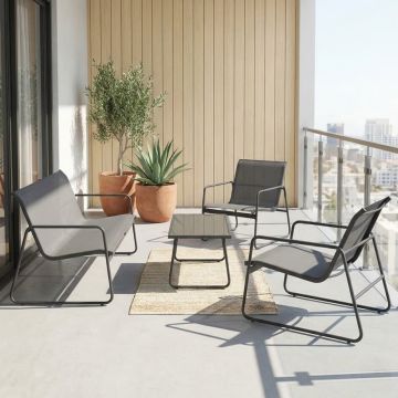 Set mobilier de grădină Veranda, antracit