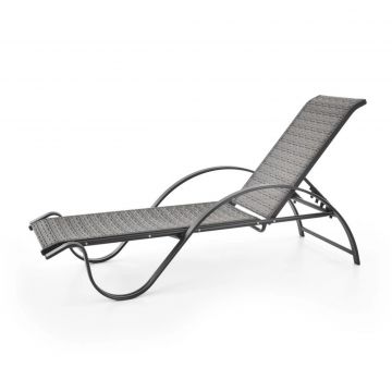 Sezlong Gradina Hecht Honey Lounger, Lemn de Calitate, cu Roti