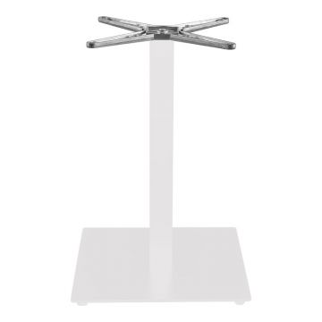 Stalp picior suport blat masa, Thonor, Alb, 48x48x73 cm
