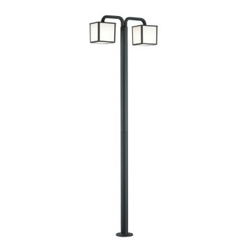 Corp de iluminat pentru exterior LED cu stÃ¢lp de fixare (Ã®nÄu0083lÈu009Bime 200 cm) Cubango âu0080Trio