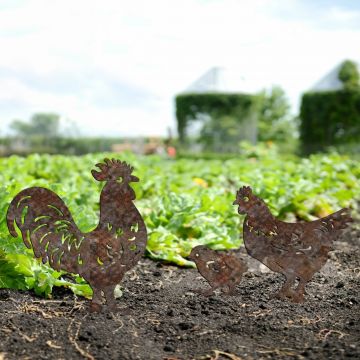 Obiect decorativ de grădină, Fam 11, Maro antichizat