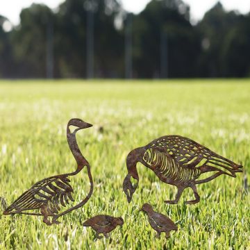 Obiect decorativ de grădină, Fam 14, Maro antichizat