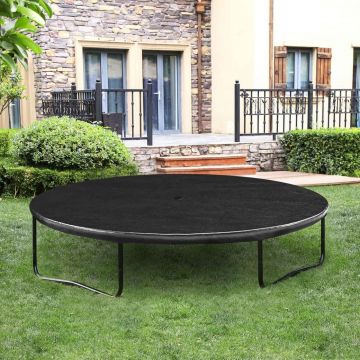 Panza pentru trambulina Songmics Negru 326x326 cm