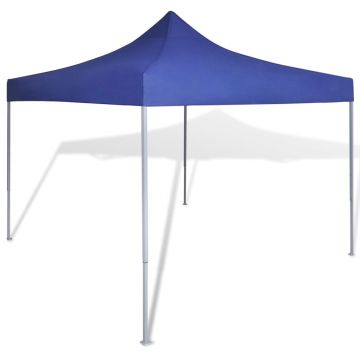 41465 vidaXL Blue Foldable Tent 3 x 3 m