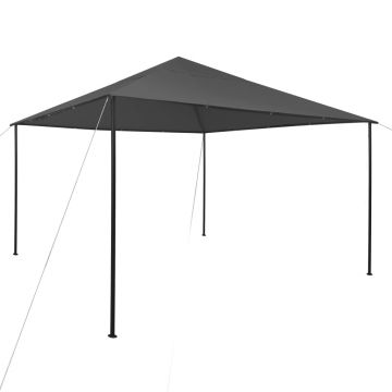vidaXL Pavilion, antracit, 4x4x3 m, 180 g/m²