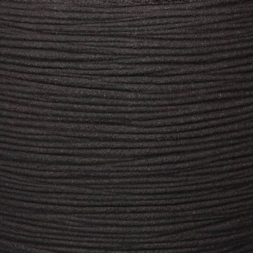 Capi Jardinieră Nature Rib, negru, 40x40 cm, pătrat, KBLR903