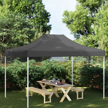 vidaXL Acoperiș cort de petrecere, antracit, 4,5 x 3 m, 270 g/m²