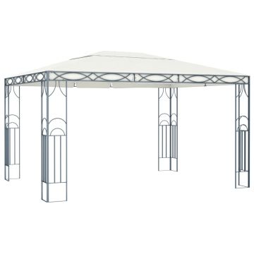 vidaXL Pavilion, crem, 400 x 300 cm
