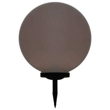 vidaXL Lampă solară de exterior LED sferică 50 cm RGB