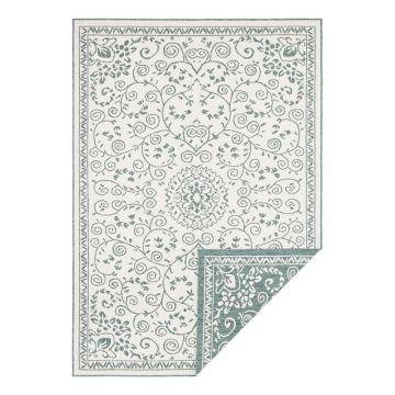 Covor adecvat pentru exterior NORTHRUGS Leyte, 200 x 290 cm, verde-crem